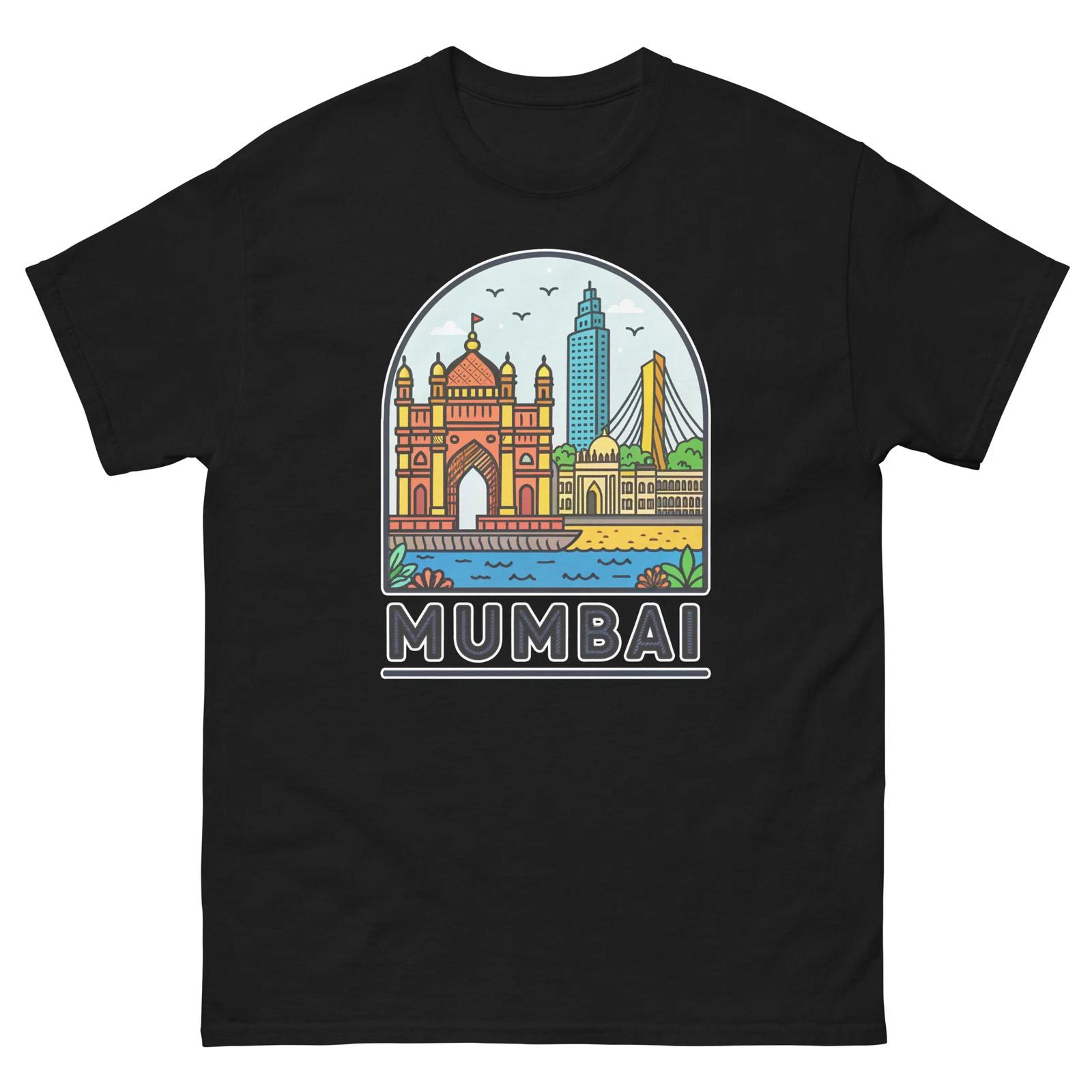 Mumbai World Travel Urban Area City T-Shirt S