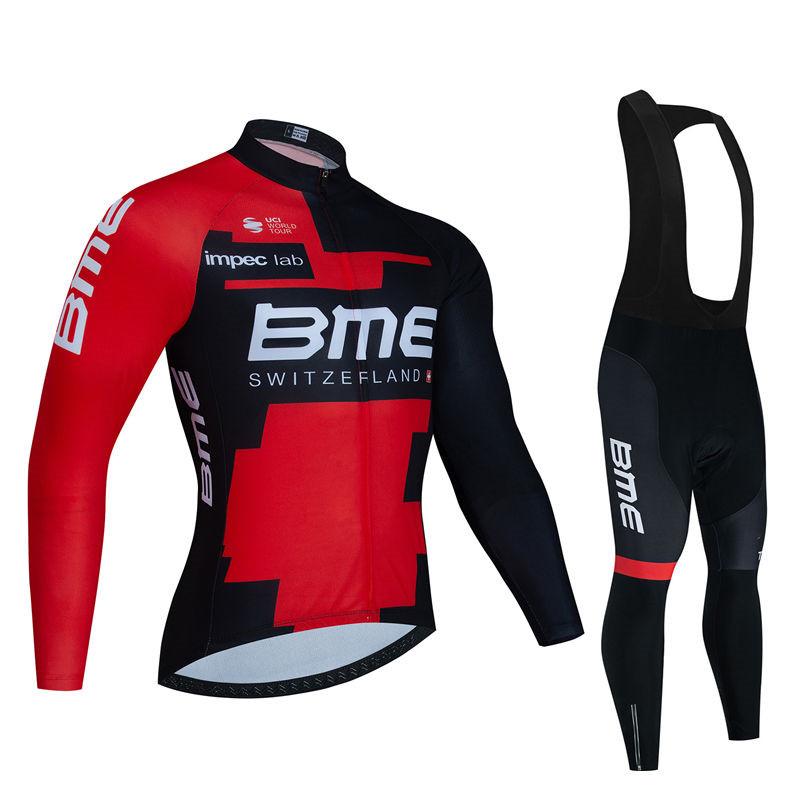 Bmcing Pro 2026 Summer Team Autumn Long Sleeve Cycling Jersey Set Ropa Ciclismo Men Bicycle Clothing MTB Bike Sprotswear Uniform