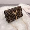 Stylish and elegant, easy to fit, shoulder women's bag, bag, deer head fringed decorative chain, magnetic buckle crossbody