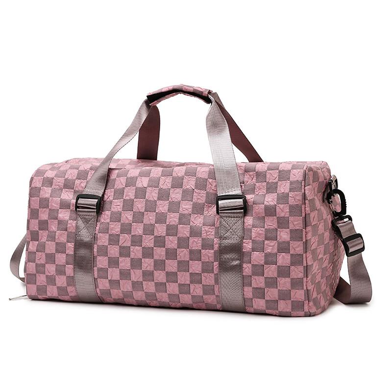Fashion Checkerboard Sports Travel Bag