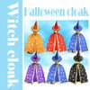 Stunning Halloween Cape With Elegant Hat For Kids And Adults Costume Parties