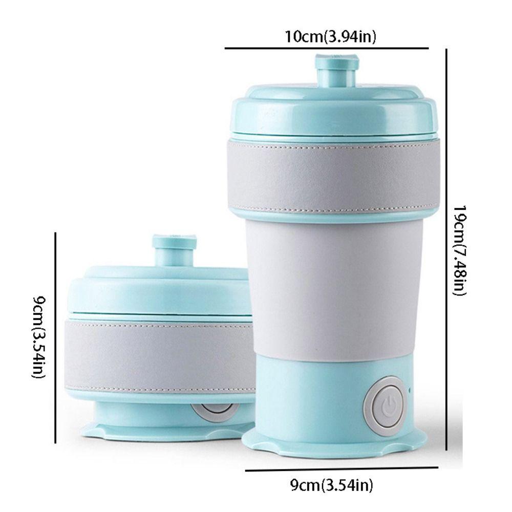Portable Electric Kettle Foldable Heating Water Cup Small Household Portable Water Boiler  Trip Use