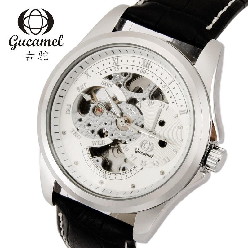 GUCAMEL Fashion Men's Mechanical Watch Mechanical Watch Men's Mechanical Manual Watch