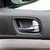 Car Interior Door Handle Cover Trim Carbon Fiber Look For 2007-2013 Infiniti G37