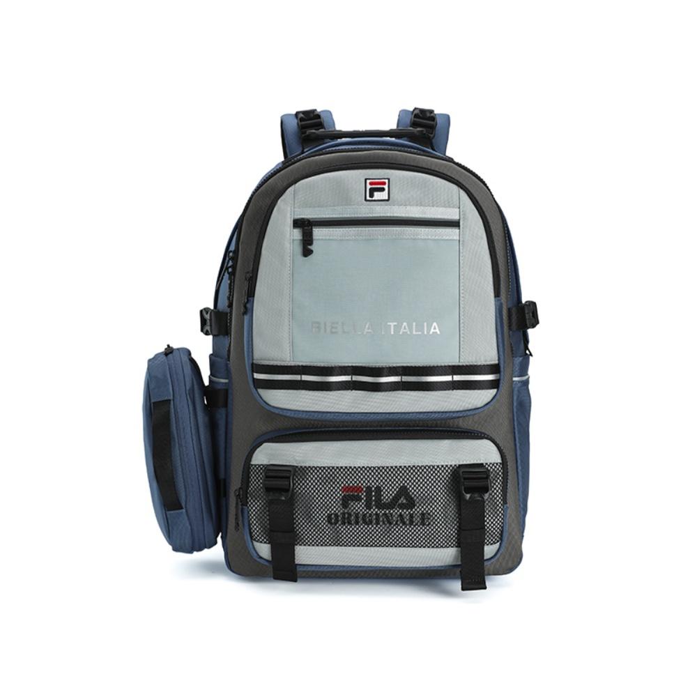 New FILA ORIGINALE Fabric Backpack Men's Deep Blue F13M539105FBU