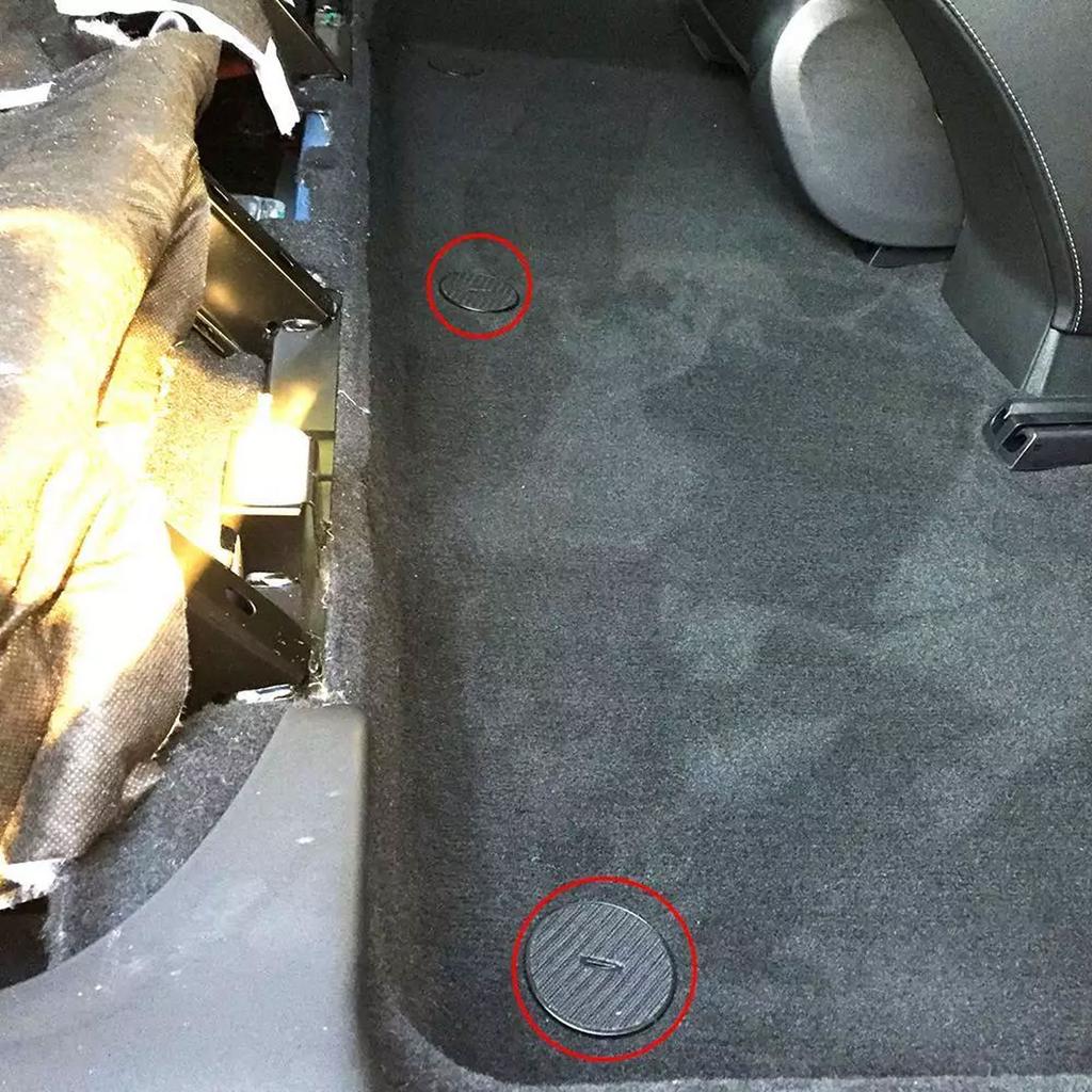 Floor Mat Carpet Hook Loop Holder Mounting Pad T Shape Fastener Clips Fixings for BMW E83 F20 F30 F10 F11 MINI 07149166609