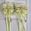 10 Yards*40mm Handgemaakte Tape DIY Rokrand Lint Kant Organza Lint Kleding Hoed Cadeau Decoratie