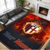 Crystal Velvet Rug Custom Name Text, Soft Non Slip Floor Mat Home DecorBologna FC