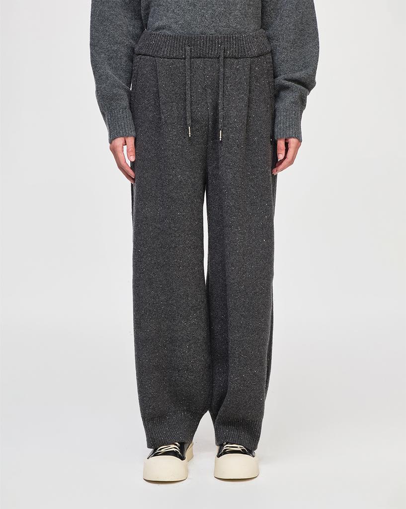 Jijelosongjio G-Zero Neff Knit Wide Pants Gray Sh6Pt820Gy