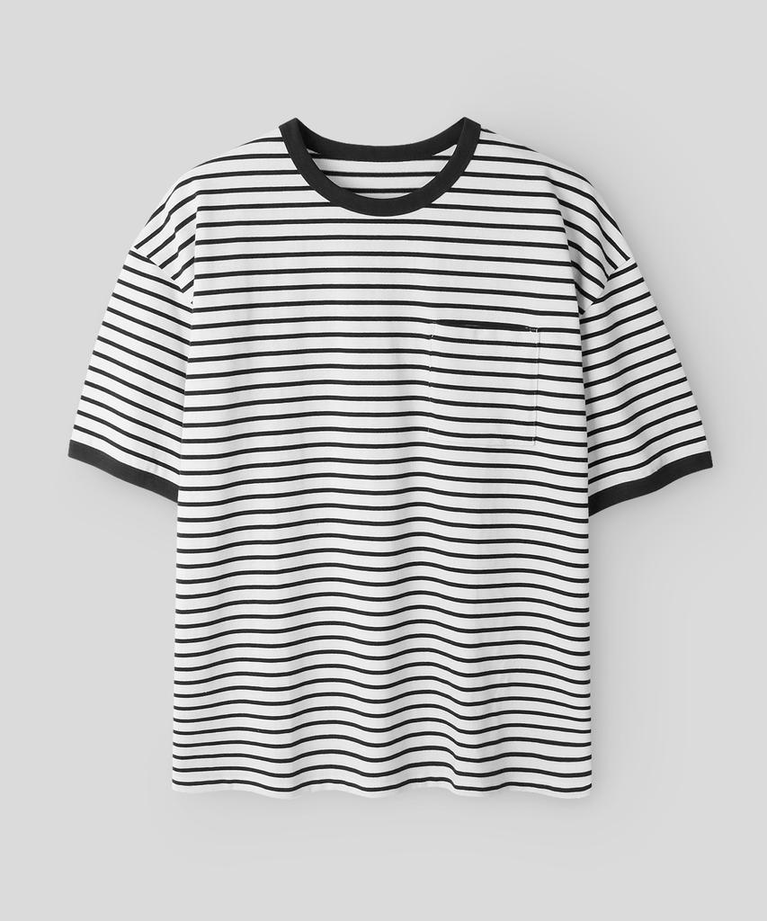 INDUST High-Density Pocket Ringer Short Sleeve T-Shirt_7 Colors