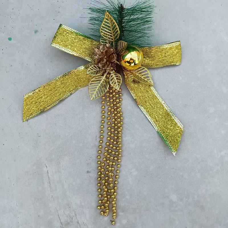 80см Сверхбольшой Двойной Колокол: Рождественское украшение для торговых центров и отелей