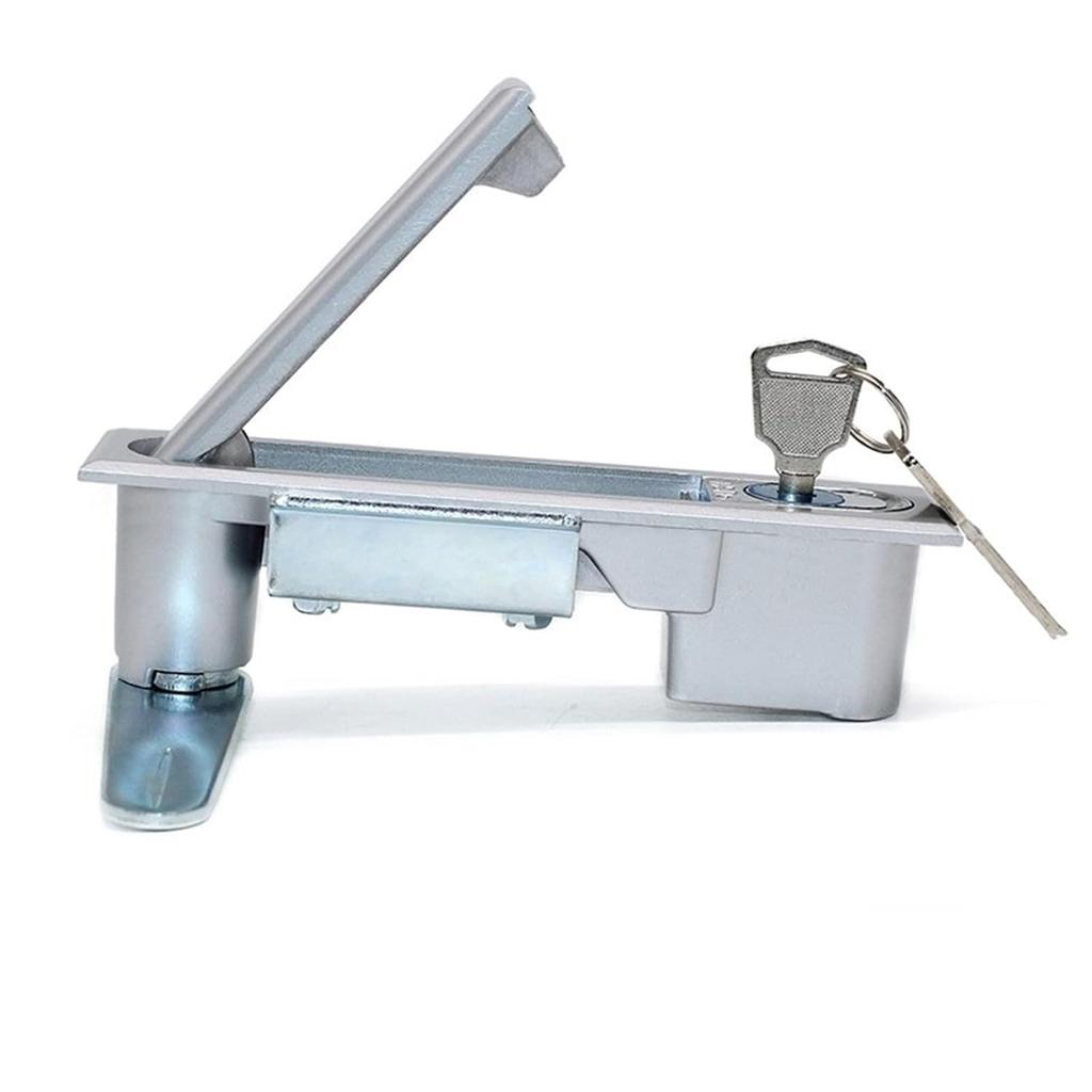 Electric Cabinet Switch Electric Appliance Control Cabinet Lock Ms818 Toolbox Lock Equipment Cabinet Door Handle Lock 1Pcs(818-2)