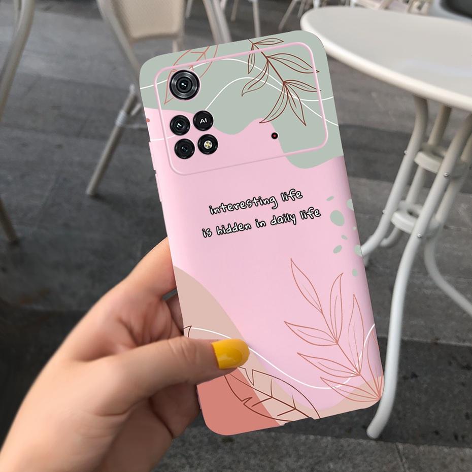 For Xiaomi Poco M4 Pro Case Lovely Pattern Candy Color Phone Case For Poco M 4 M4 Pro 5G 4G PocoM4 Soft Silicone TPU Back Cover
