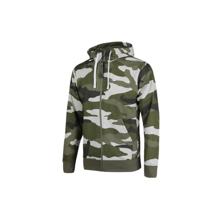 Nike Camouflage Street Style Long Sleeves Hoodies Green Men's BV2821-222