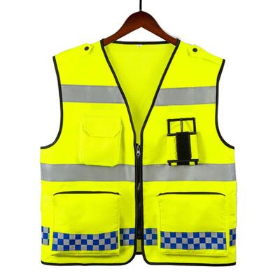 Multi-Pocket Reflective Safety Vest