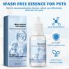 20ML Pet Cleaning Essence Portable Natural Ingredients Water-free Cat Hair Care Essence
