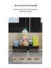 Stainless Steel Multifunctional Sink Sponge & Dishcloth Holder Rack