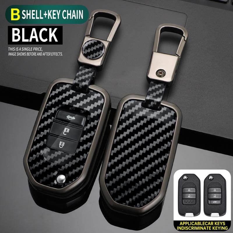 Custodia protettiva in lega per chiave telecomando auto per Honda Civic HRV CRV XRV CR-V Crider Odyssey Pilot Fit Accord 2 3 pulsanti