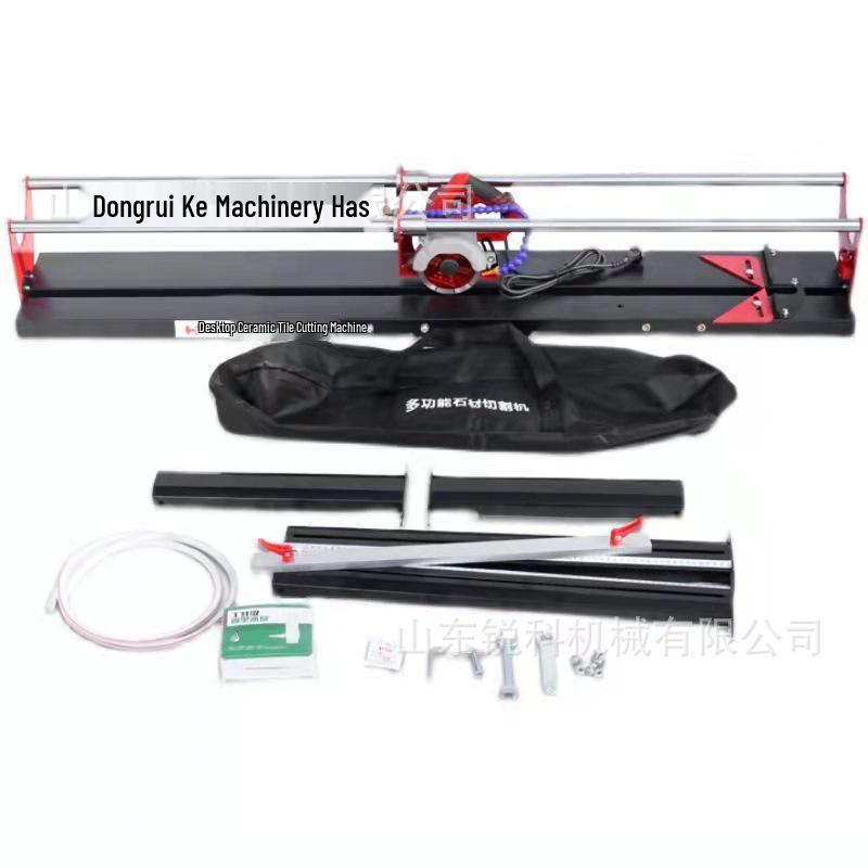 Portable Electric Tile Cutter & Grinder - Multi-purpose, Dust-free, Edge Beveling Machine