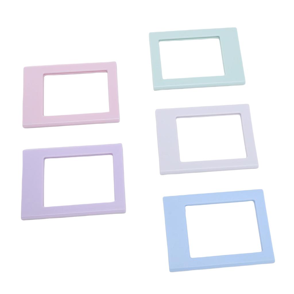 5 STÜCK Magnetische Fotorahmen für Kühlschrank 3 Zoll Sofortbildrahmen Foto Memo Kartenhalter