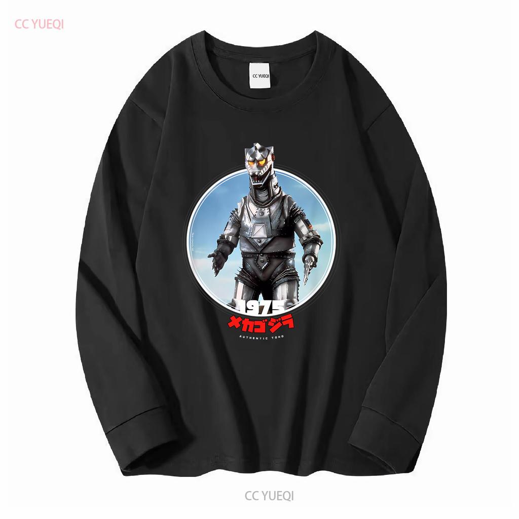 Mechagodzilla 1975 Icons of Toho T Shirt Long or Short Sleeves Vintage Washed Versatile Fashion Stylish Homme Slightly