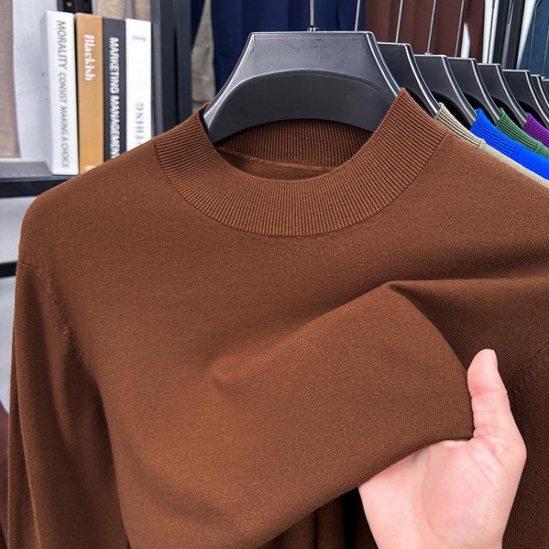 17-Farben Pullover mit halbem Stehkragen - Premium 16-Gauge Imitation Wolle Kaschmir, Selbstbewusst empfohlen