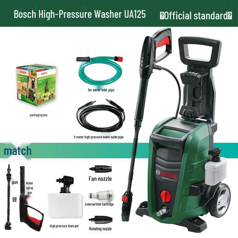 Bosch 220V Home & Garden High-Pressure Washer CN plug (adapter included)