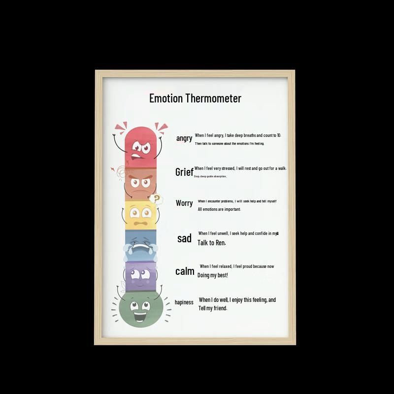Breathing Technique Stress Reduction Solid Wood Wall Art