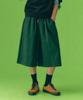 Ucla Unisex Full Elastic Single-Pleat Bermuda Shorts [Green] (Ub5Sp84)