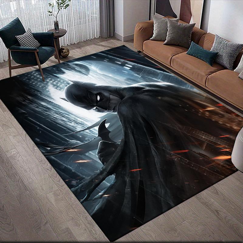 

Batman Anti-Slip Rug, Rectangular Carpet for Living Room, Bedroom, Sofa & Game Area, Stylish Home Decoration 60x90cm