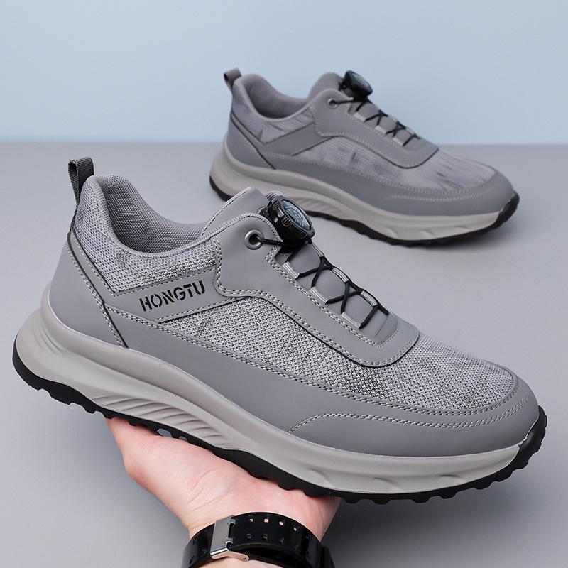 

Rotary buckle dad shoes boys running shoes spring and summer new lightweight breathable soft sole business sports casual trendy shoes 44
