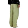 Adidas Solid Color Loose Fit Lace-Up Wide Leg Knitted Sports Pants Women Bottoms Green JM7841