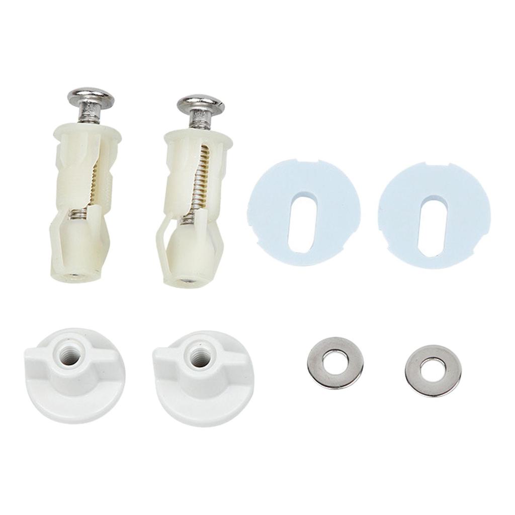 Universal Toilet Seats Screws Fix Expanding Screws Hardware Fastener Replacement Tightening Fittings Parts