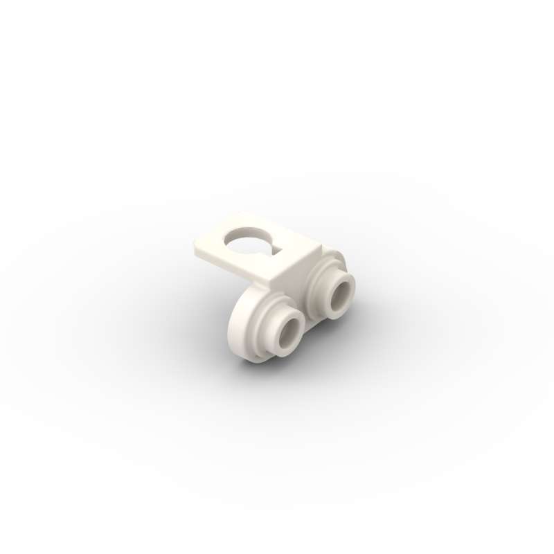 MOC 10PCS 18986 Neck Bracket With 2 Back Studs Building Blocks Kit Body Wear DIY Bricks Particle Toys Children Kid Birthday Gift