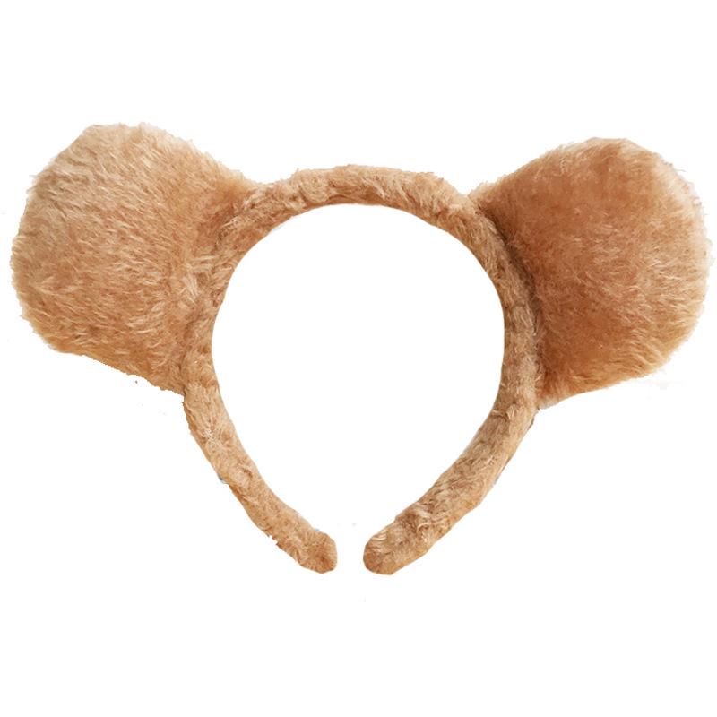 Zodiac Animal Horn Headband: Cow, Rabbit, Tiger, Dog, Cat, Wolf, Devil. Perfect for Costumes and Performances.