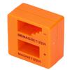 Magnetizer Demagnetizer ABS Portable Tool for Screwdriver Bit Screw Nut Tweezers Orange