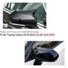 For Toyota Camry 2018    2022 2023 Rearview Side Mirror Cover Wing Cap Exterior Rear View Case Trim Carbon