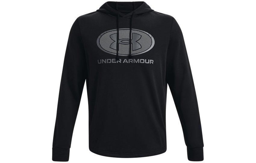 Мужская толстовка с капюшоном Under Armour Rival Черная Умеренная Обычная 1369470-001 XL