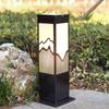 LUSHUFENG Vintage Chinese Outdoor Waterproof LED Landscape Lamp