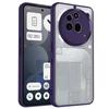 For Nothing Phone (3a) Pro Case Matte Skin Touch Clear PC+TPU Shockproof Phone Back Cover