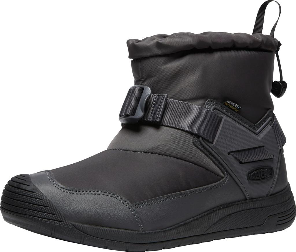 KEEN HOODROMEO WP Waterproof Size cm Boots, Magnet/Black, 26.5