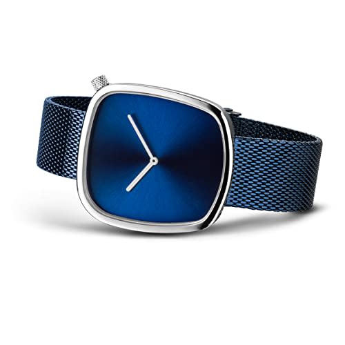 BERING Women's Analog Quartz Classic Collection Watch with Stainless Steel Strap and Sapphire Crystal (18034-307). Officially Imported. 3-Year Warrant