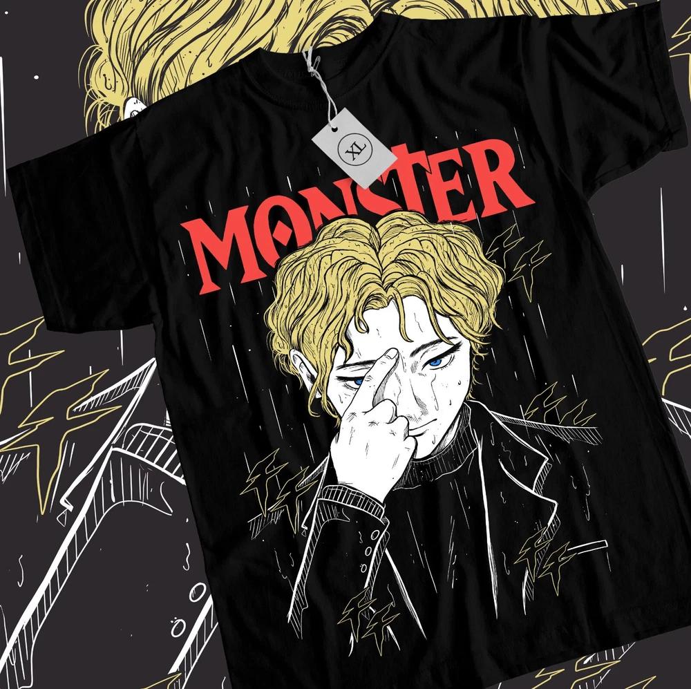 Anime Monster Johan Liebert Unisex Hot T Shirt S