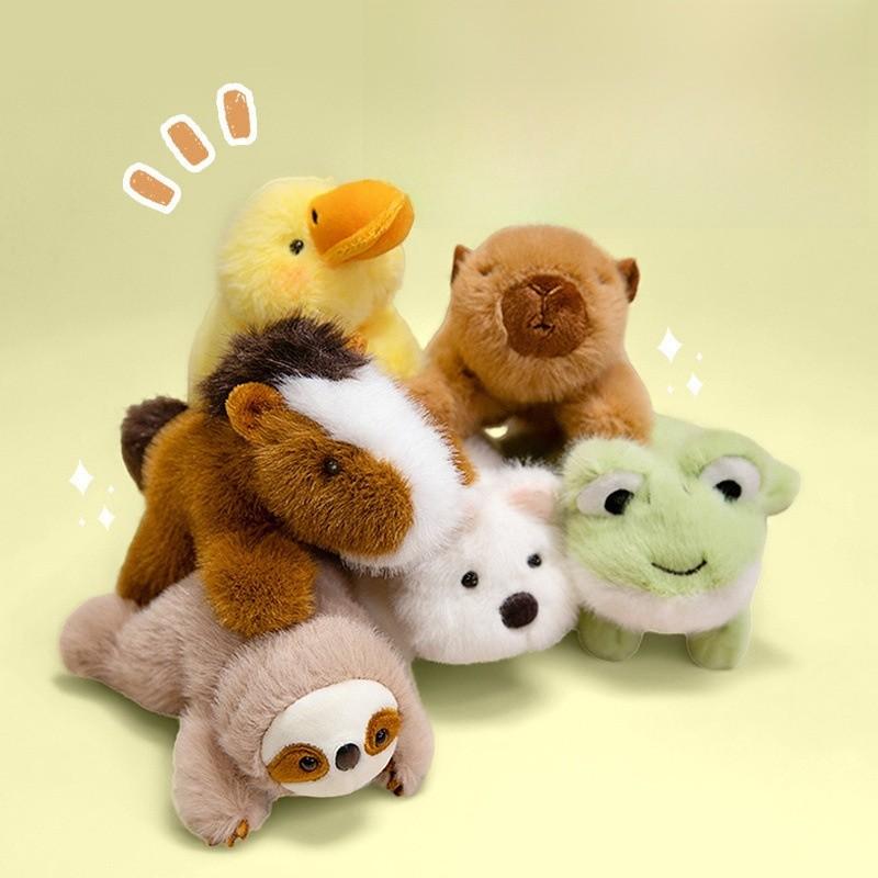 Water Lazy Animal Plush Magnet For Refrigerator Decor And Kids Room Gift