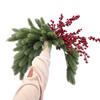 Tira de Agujas de Pino Artificial - Decoración Navideña Verde Suave