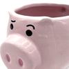 Cute Pig Ceramic Cup Pink Comfortable Grasp Smooth Mouth Lovely Shape for Coffee Tea Milk Beverage Water