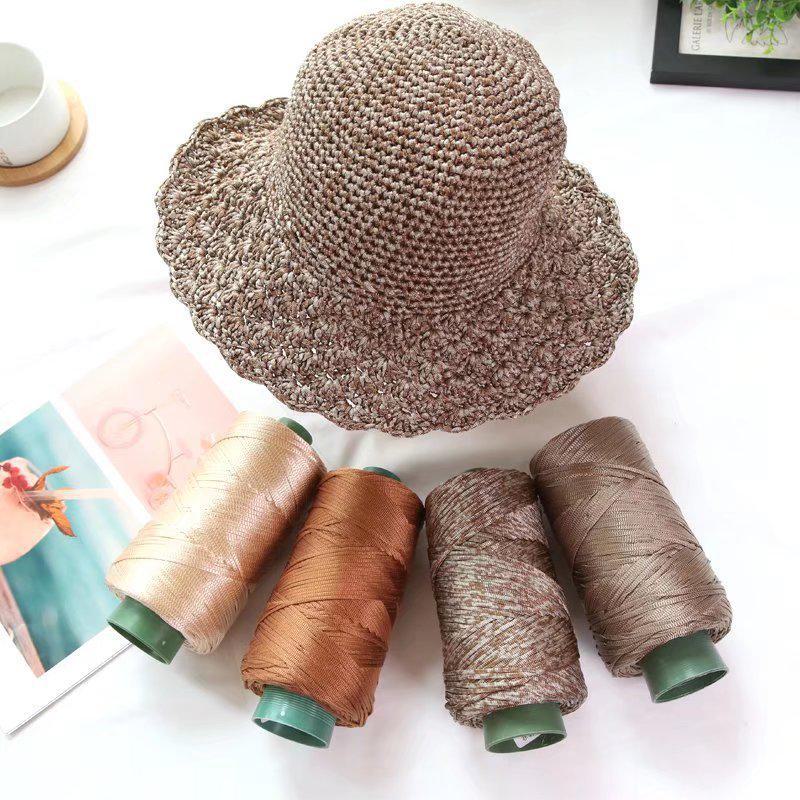 Lightweight Mercerized Cotton & Linen Thread for Hats, Shoes, Bags, Cushions. Perfect for Handmade Crafts with Upgraded Silk Line.