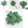 Festive Artificial Pine Needles For Wreaths With Handcrafted Plastic Conifers For Interior Decoration