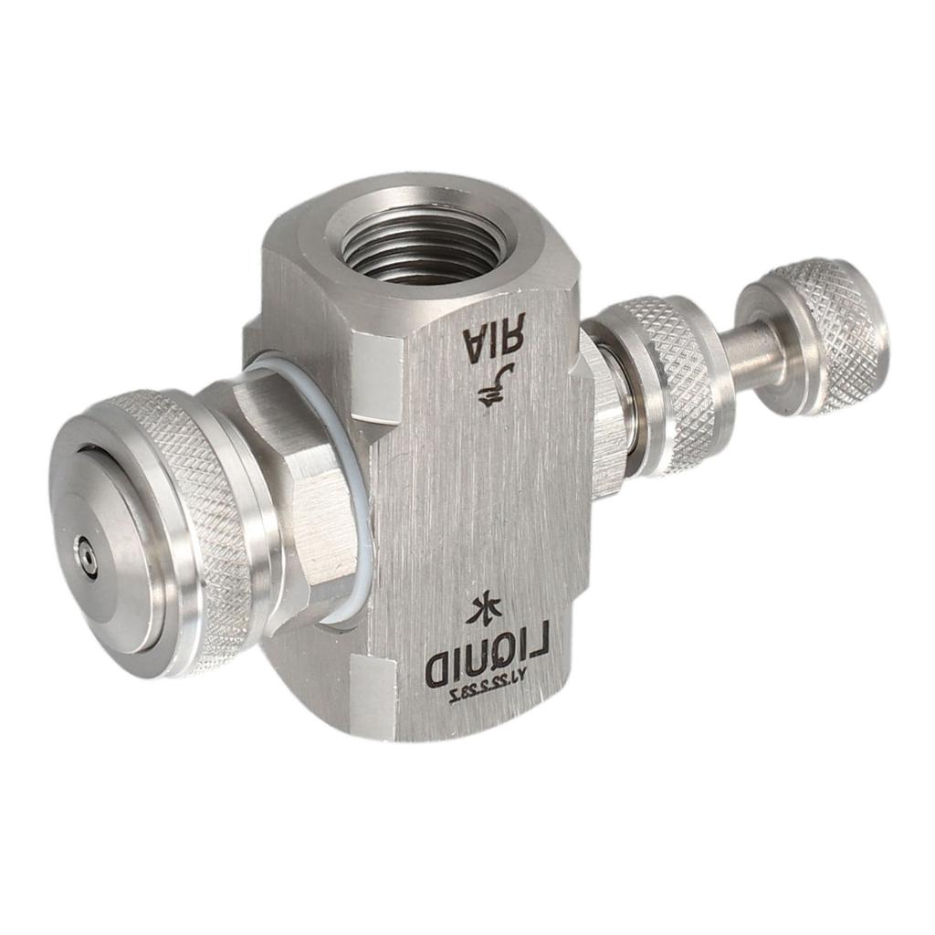 Industrial Adjustable Stainless Steel Spray Nozzle for High Pressure Air and Water Mixing In Cooling and Humidification Setups