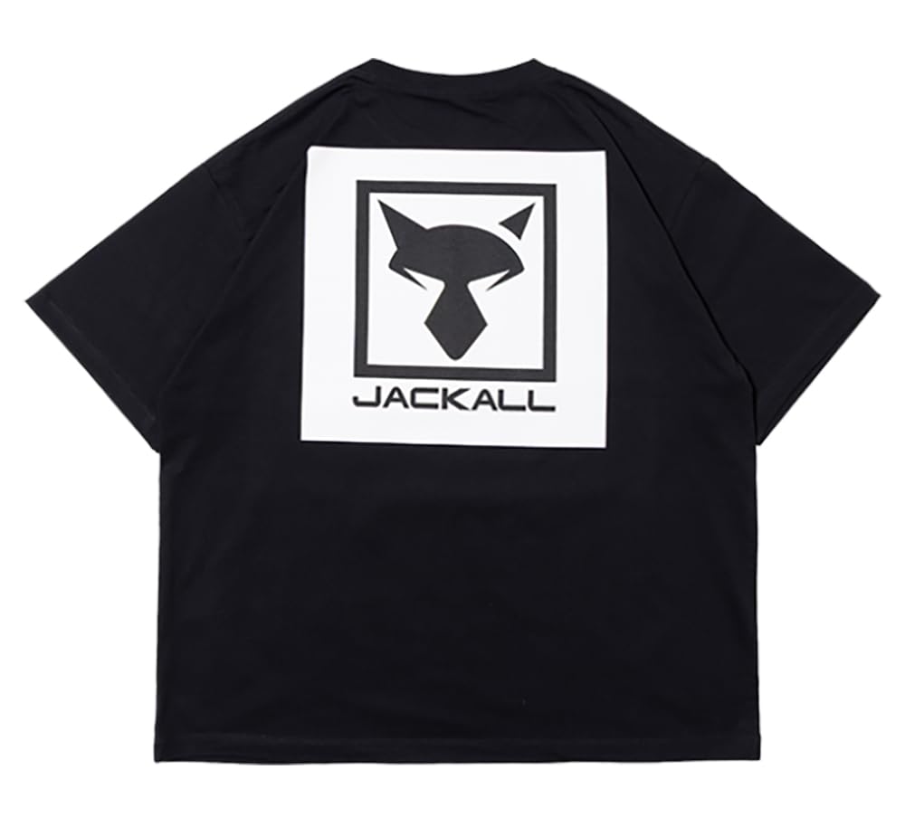 Футболка Jackall Big Silhouette Черная Размер L